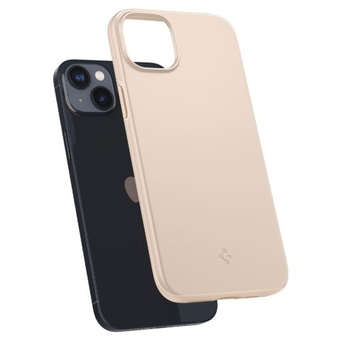 Etui iPhone 14 Plus / 15 Plus Spigen Thin Fit beżowe