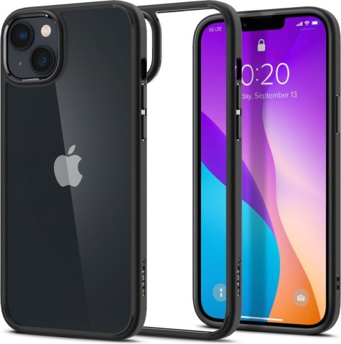 Etui na telefon iPhone 14 Plus/15 Plus Spigen Ultra Hybrid czarne