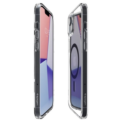 Etui na telefon iPhone 14 Plus / 15 Plus Spigen Ultra Hybrid MagSafe czarne