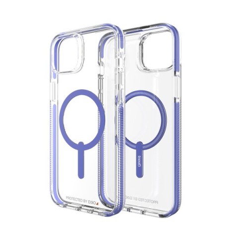 Etui na telefon iPhone 14 Plus / 15 Plus GEAR4 Santa Cruz MagSafe periwinkle