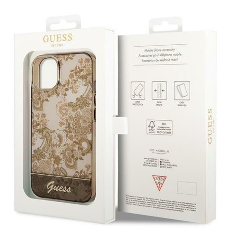 Etui na telefon iPhone 14 Plus / 15 Plus Guess Porcelain Collection