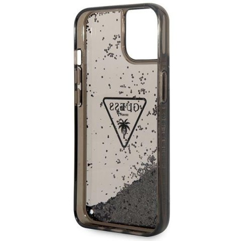 Etui na telefon iPhone 14 Plus/15 Plus Guess czarne hardcase Glitter