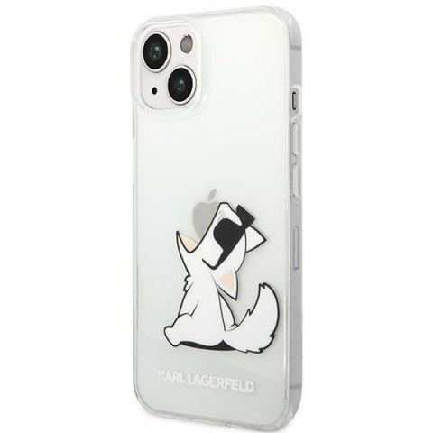 Etui na telefon iPhone 14 Plus / 15 Plus Karl Lagerfeld Choupette Fun