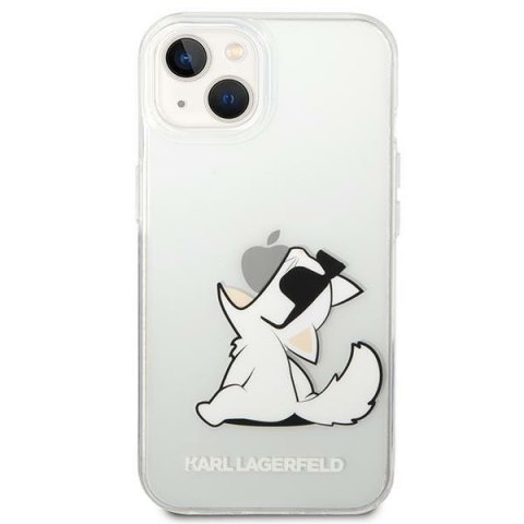 Etui na telefon iPhone 14 Plus / 15 Plus Karl Lagerfeld Choupette Fun