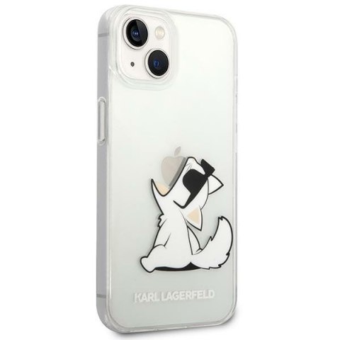 Etui na telefon iPhone 14 Plus / 15 Plus Karl Lagerfeld Choupette Fun