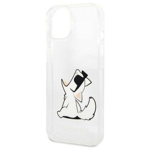 Etui na telefon iPhone 14 Plus / 15 Plus Karl Lagerfeld Choupette Fun