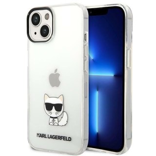 Etui na telefon iPhone 14 Plus / 15 Plus Karl Lagerfeld Choupette Body