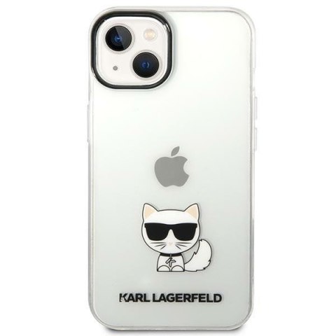 Etui na telefon iPhone 14 Plus / 15 Plus Karl Lagerfeld Choupette Body