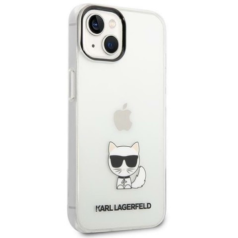 Etui na telefon iPhone 14 Plus / 15 Plus Karl Lagerfeld Choupette Body