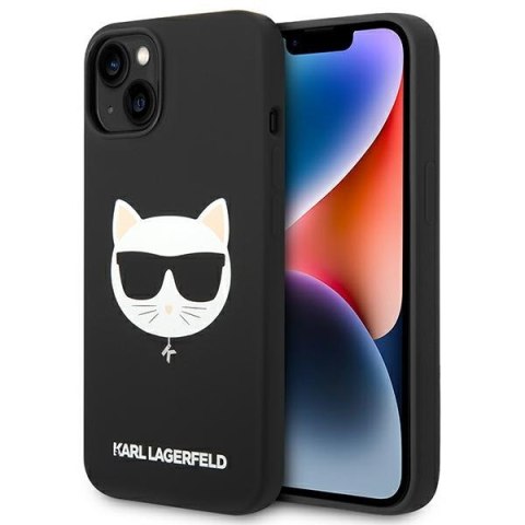 Etui na telefon iPhone 14 Plus/15 Plus Karl Lagerfeld Choupette MagSafe