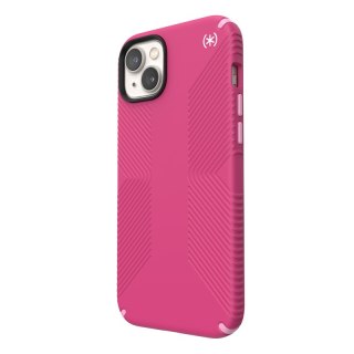 Etui iPhone 14 Plus / 15 Plus Speck Presidio2 Grip MagSafe MICROBAN różowe / różowe / białe (Digitalpink/Blossompink/White)