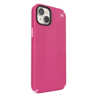 Etui iPhone 14 Plus / 15 Plus Speck Presidio2 Grip MagSafe MICROBAN różowe / różowe / białe (Digitalpink/Blossompink/White)