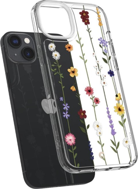 Etui na telefon iPhone 14 Plus / 15 Plus Spigen Cyrill Cecile Kwiaty