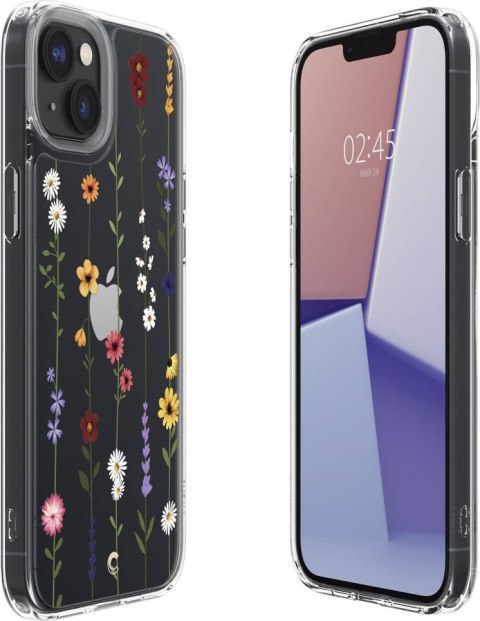 Etui na telefon iPhone 14 Plus / 15 Plus Spigen Cyrill Cecile Kwiaty