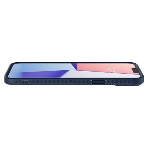 Etui na telefon iPhone 14 Plus / 15 Plus Spigen Liquid Air granatowe