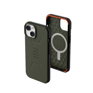 Etui UAG Urban Armor Gear Civilian MagSafe Apple iPhone 14 Plus / 15 Plus (zielona)