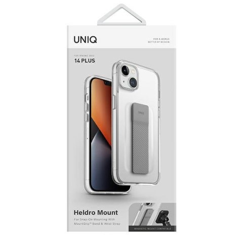 Etui na telefon iPhone 14 Plus / 15 Plus UNIQ Heldro przezroczyste