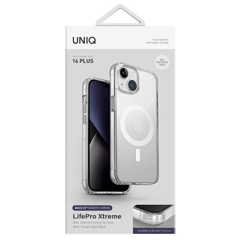 Etui na telefon iPhone 14 Plus / 15 Plus UNIQ LifePro Xtreme Magclick