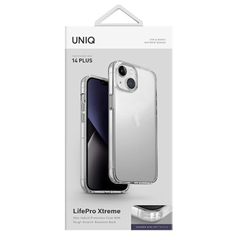 Etui na telefon iPhone 14 Plus / 15 Plus UNIQ LifePro Xtreme przezroczyste