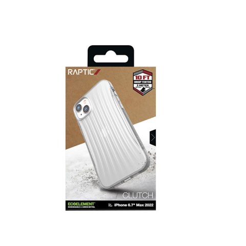 Etui na telefon iPhone 14 Plus / 15 Plus X-Doria Raptic Clutch przezroczyste