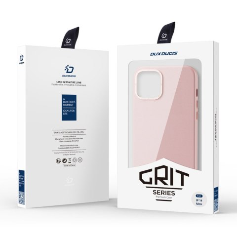 Etui na telefon iPhone 14 Plus / 15 Plus Dux Ducis Grit MagSafe różowy