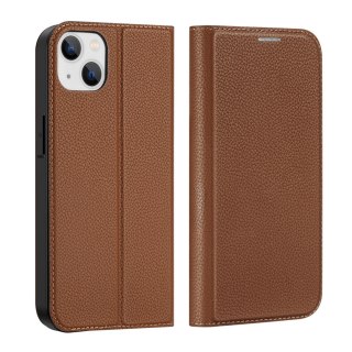 Etui na telefon iPhone 14 Plus / 15 Plus Dux Ducis Skin X2 brązowy