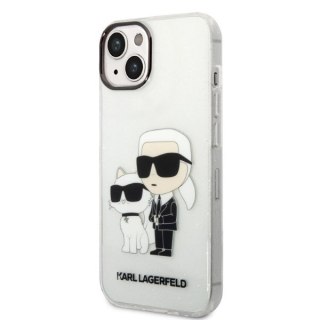 Etui na telefon iPhone 14 Plus / 15 Plus Karl Lagerfeld przezroczyste