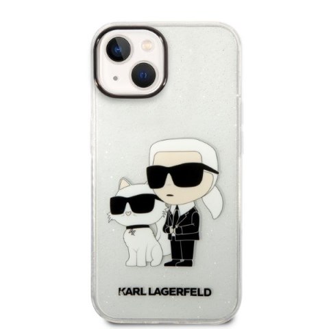 Etui na telefon iPhone 14 Plus / 15 Plus Karl Lagerfeld przezroczyste