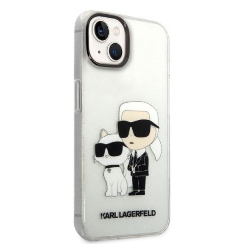 Etui na telefon iPhone 14 Plus / 15 Plus Karl Lagerfeld przezroczyste