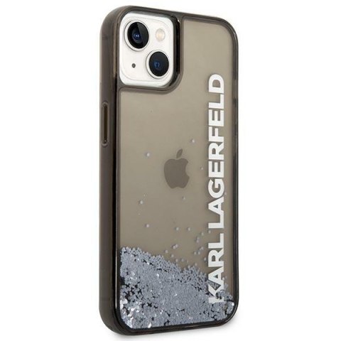 Etui na telefon iPhone 14 Plus/15 Plus Karl Lagerfeld Liquid Glitter