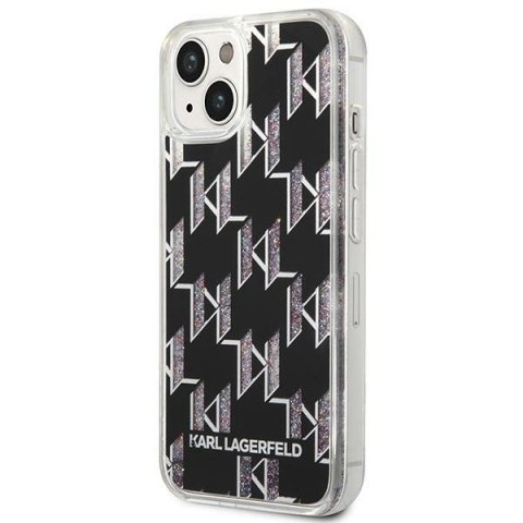 Etui na telefon iPhone 14 Plus/15 Plus Karl Lagerfeld Liquid Glitter