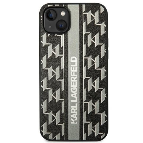 Etui na telefon iPhone 14 Plus / 15 Plus Karl Lagerfeld Monogram Stripe