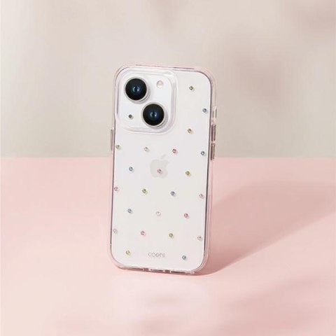 Etui na telefon iPhone 14 Plus / 15 Plus UNIQ Coehl Solitaire przezroczyste