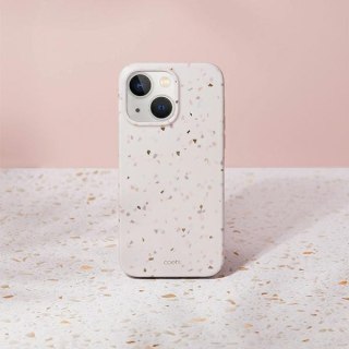 Etui iPhone 14 Plus / 15 Plus UNIQ Coehl Terrazzo piaskowy / sandstone