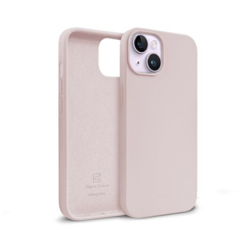 Etui iPhone 14 Plus / 15 Plus Crong piaskowy róż