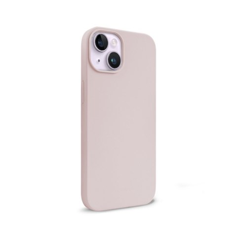 Etui na telefon iPhone 14 Plus/15 Plus Crong Color Cover MagSafe piaskowy róż