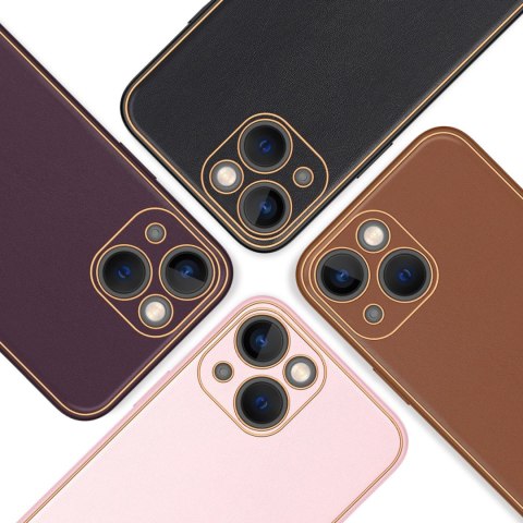 Etui na telefon iPhone 14 Plus / 15 Plus Dux Ducis Yolo brązowy