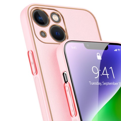 Etui na telefon iPhone 14 Plus / 15 Plus Dux Ducis Yolo różowy