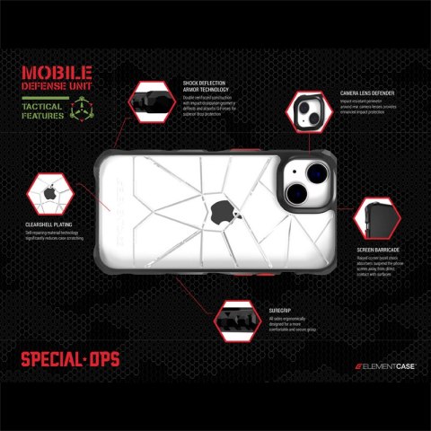 Etui na telefon iPhone 14 Plus / 15 Plus Element Case Special Ops X5