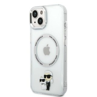 Etui na telefon iPhone 14 Plus / 15 Plus Karl Lagerfeld MagSafe