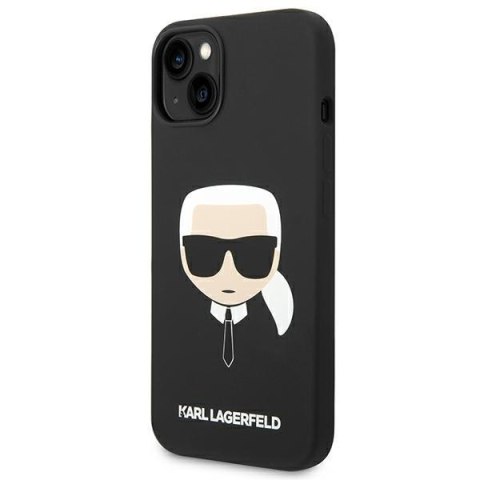 Etui na telefon iPhone 14 Plus/15 Plus Karl Lagerfeld MagSafe czarne