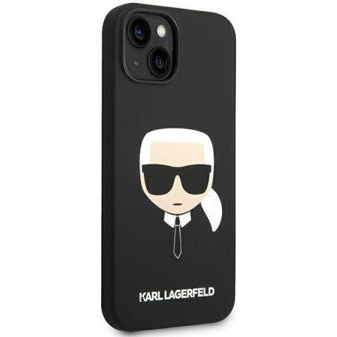 Etui na telefon iPhone 14 Plus/15 Plus Karl Lagerfeld MagSafe czarne