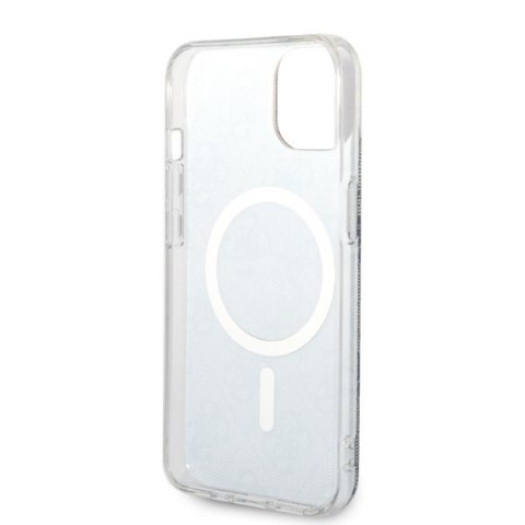 Etui na telefon Apple iPhone 14 Plus / 15 Plus Guess MagSafe niebieskie