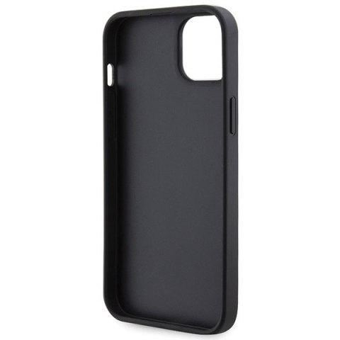 Etui na telefon iPhone 14 Plus/15 Plus Guess czarne hardcase z kryształkami