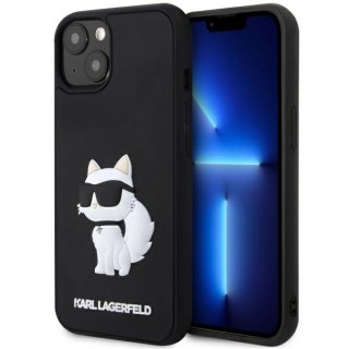 Etui na telefon iPhone 14 Plus / 15 Plus Karl Lagerfeld Choupette 3D