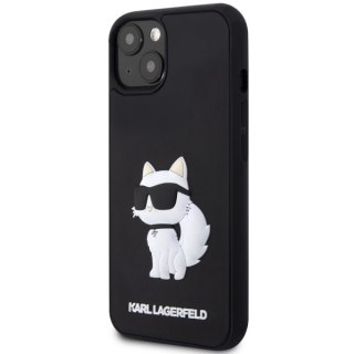 Etui na telefon iPhone 14 Plus / 15 Plus Karl Lagerfeld Choupette 3D