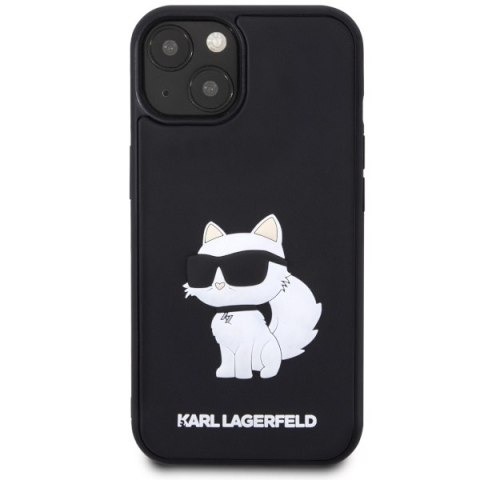 Etui na telefon iPhone 14 Plus / 15 Plus Karl Lagerfeld Choupette 3D