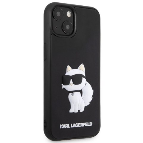 Etui na telefon iPhone 14 Plus / 15 Plus Karl Lagerfeld Choupette 3D