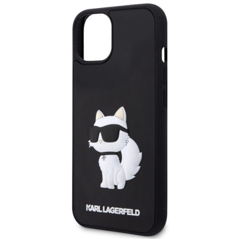 Etui na telefon iPhone 14 Plus / 15 Plus Karl Lagerfeld Choupette 3D