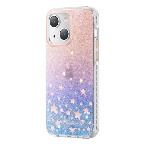 Etui na telefon iPhone 14 Plus / 15 Plus Kingxbar Heart Star